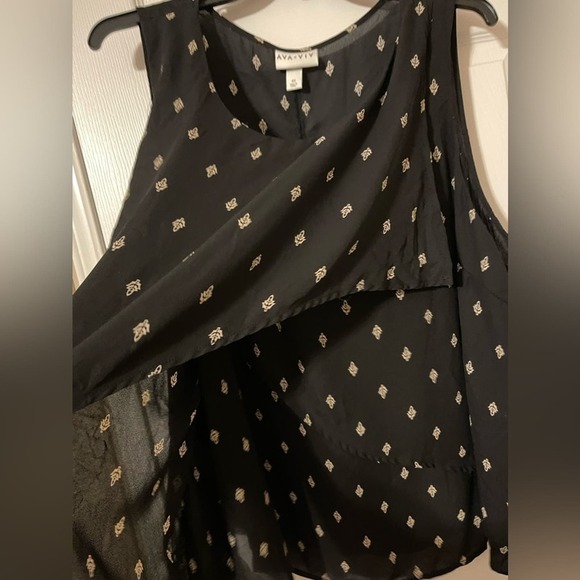 PLUS SIZE 4X AVA & VIV SLEEVELESS FLOWY TOP EXCELLENT CONDITION - Picture 10 of 10
